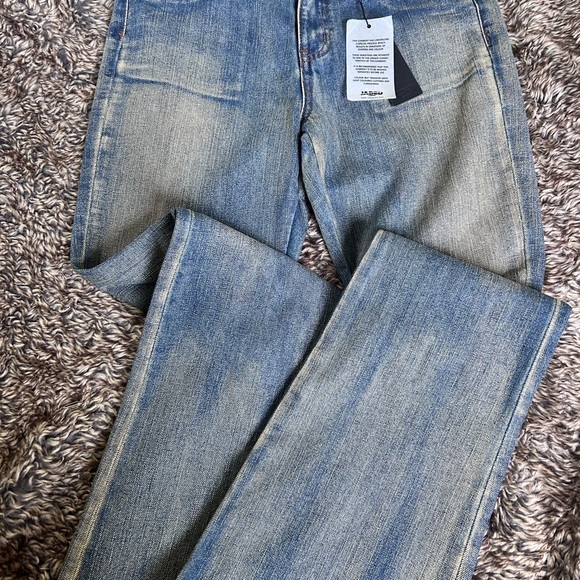 Jaded London Denim - Jaded London Light Blue Straight Leg Jeans